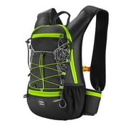 Bicycle Bag Cycling Backpack Multifunctional Bike Large Capacity Reflective Green